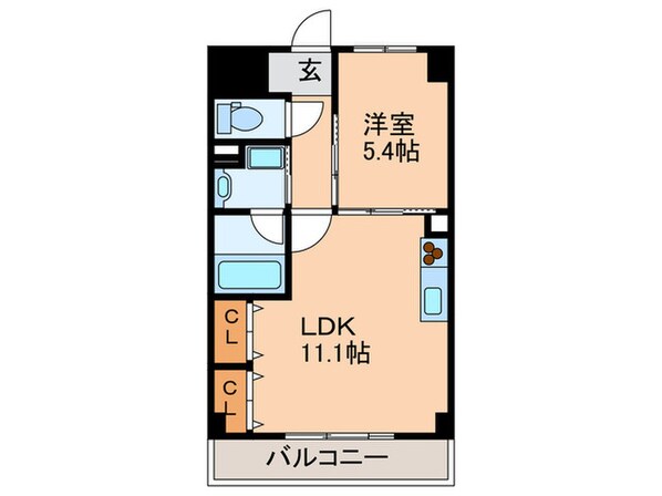 ＦＯＲＴＵＮＡ　北梅田の物件間取画像